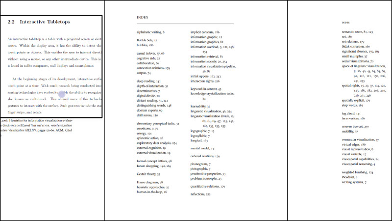 Document Exploration and Navigation
